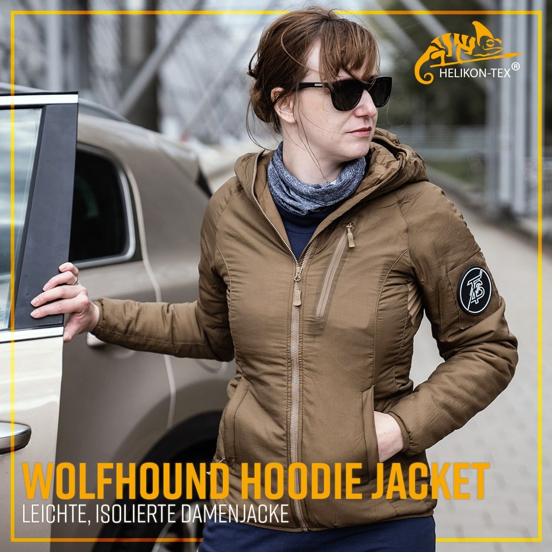 Куртка Helikon Women's Wolfhound Hoodie (Coyote) Фото 7